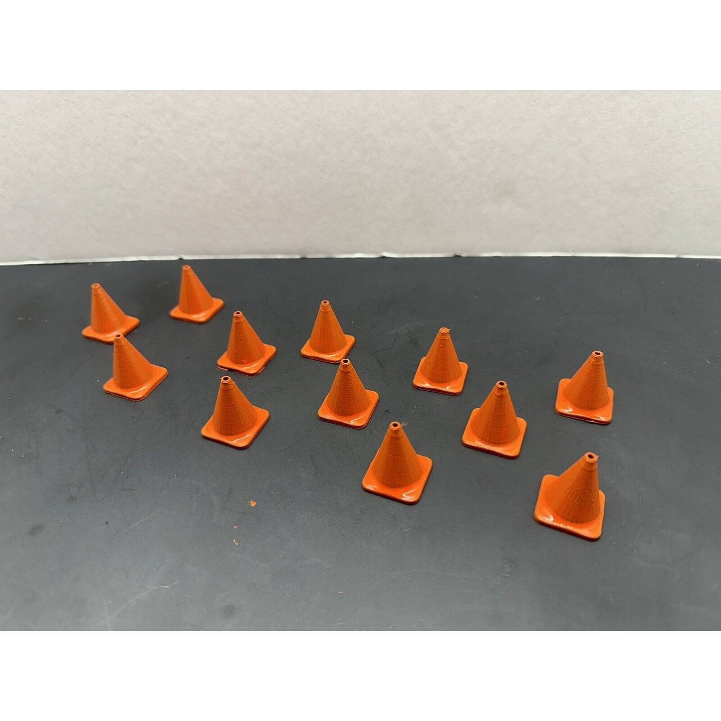 1 / 28 Scale Traffic Cone Mini Z RC Car Drift Cones (12-Pack) Orange 1:28 Models